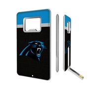 Add Carolina Panthers Striped Credit Card USB Drive & Bottle Opener To Your NFL Collection