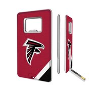 Add Atlanta Falcons Diagonal Stripe Credit Card USB Drive & Bottle Opener To Your NFL Collection