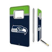 Add Seattle Seahawks Striped Credit Card USB Drive & Bottle Opener To Your NFL Collection