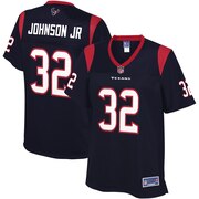 Add Lonnie Johnson Jr. Houston Texans NFL Pro Line Women's Team Player Jersey – Navy To Your NFL Collection