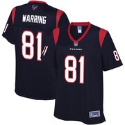 Add Kahale Warring Houston Texans NFL Pro Line Women's Team Player Jersey – Navy To Your NFL Collection