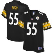 Add Devin Bush Pittsburgh Steelers NFL Pro Line Women's Team Player Jersey – Black To Your NFL Collection