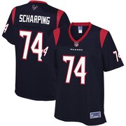 Add Max Scharping Houston Texans NFL Pro Line Women's Team Player Jersey – Navy To Your NFL Collection