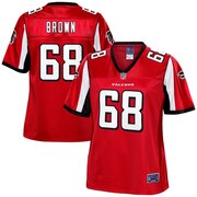 Add Jamon Brown Atlanta Falcons NFL Pro Line Women's Team Player Jersey – Red To Your NFL Collection