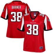 Add Kenjon Barner Atlanta Falcons NFL Pro Line Women's Team Player Jersey – Red To Your NFL Collection