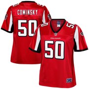 Add John Cominsky Atlanta Falcons NFL Pro Line Women's Team Player Jersey – Red To Your NFL Collection