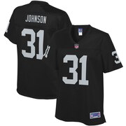 Add Isaiah Johnson Oakland Raiders NFL Pro Line Women's Player Jersey – Black To Your NFL Collection