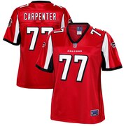 Add James Carpenter Atlanta Falcons NFL Pro Line Women's Player Jersey – Red To Your NFL Collection