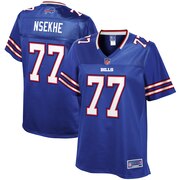 Add Ty Nsekhe Buffalo Bills NFL Pro Line Women's Team Player Jersey – Royal To Your NFL Collection