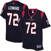 Add Rick Leonard Houston Texans NFL Pro Line Women's Team Player Jersey – Navy To Your NFL Collection