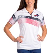 Add Buffalo Bills Antigua Women's Patriot Polo - White To Your NFL Collection