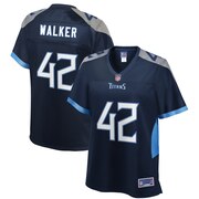 Add D'Andre Walker Tennessee Titans NFL Pro Line Women's Team Color Player Jersey – Navy To Your NFL Collection