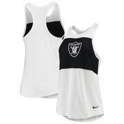 Add Oakland Raiders Nike Women's Logo Performance Tank Top – White To Your NFL Collection