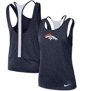 Add Denver Broncos Nike Women's Loose Racerback Performance Tank Top – Navy To Your NFL Collection