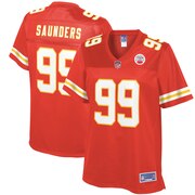 Order Khalen Saunders Kansas City Chiefs NFL Pro Line Women's Team Player Jersey – Red at low prices.