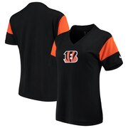 Add Cincinnati Bengals Nike Women's Breathe Performance V-Neck T-Shirt – Black To Your NFL Collection