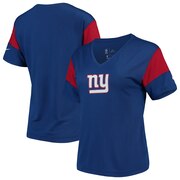 Add New York Giants Nike Women's Breathe Performance V-Neck T-Shirt – Royal To Your NFL Collection