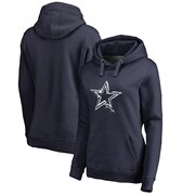Add Dallas Cowboys NFL Pro Line by Fanatics Branded Women's Plus Size Splatter Logo Pullover Hoodie – Navy To Your NFL Collection