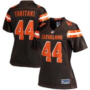 Add Sione Takitaki Cleveland Browns NFL Pro Line Women's Player Jersey – Brown To Your NFL Collection