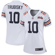 Add Mitchell Trubisky Chicago Bears Nike Women's 2019 100th Season Alternate Classic Game Jersey - White To Your NFL Collection