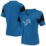 Add Detroit Lions Nike Women's Breathe Performance V-Neck T-Shirt – Blue To Your NFL Collection