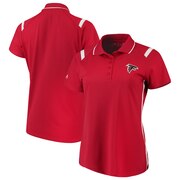 Add Atlanta Falcons Antigua Women's Merit Polo – Red/White To Your NFL Collection