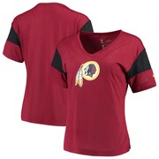 Add Washington Redskins Nike Women's Breathe Performance V-Neck T-Shirt – Burgundy To Your NFL Collection