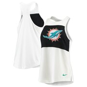 Add Miami Dolphins Nike Women's Logo Performance Tank Top – White To Your NFL Collection