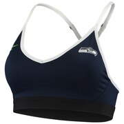 Add Seattle Seahawks Nike Women's Indy Performance Sports Bra - College Navy To Your NFL Collection