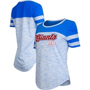 Add New York Giants New Era Women's Glitter Gel T-Shirt – Royal To Your NFL Collection