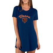 Add Chicago Bears Concepts Sport Women's Marathon Knit Nightshirt - Navy To Your NFL Collection