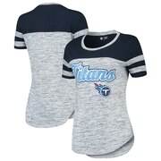 Add Tennessee Titans New Era Women's Glitter Gel T-Shirt – Navy To Your NFL Collection