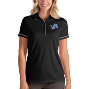 Add Detroit Lions Antigua Women's Salute Polo – Black To Your NFL Collection