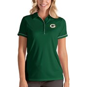 Add Green Bay Packers Antigua Women's Salute Polo – Green To Your NFL Collection