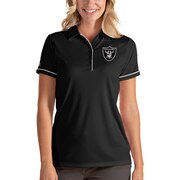 Add Oakland Raiders Antigua Women's Salute Polo – Black To Your NFL Collection