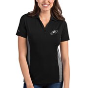 Add Philadelphia Eagles Antigua Women's Venture Polo – Black To Your NFL Collection