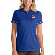 Add New York Giants Antigua Women's Salute Polo – Royal To Your NFL Collection