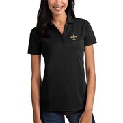 Add New Orleans Saints Antigua Women's Tribute Polo – Black To Your NFL Collection