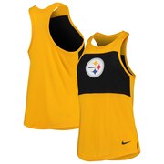 Add Pittsburgh Steelers Nike Women's Logo Performance Tank Top – Gold To Your NFL Collection