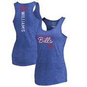 Add Kyle Williams Buffalo Bills NFL Pro Line by Fanatics Branded Women's Resolute Name & Number Tri-Blend Tank Top – Royal To Your NFL Collection