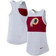 Add Washington Redskins Nike Women's Logo Performance Tank Top – White To Your NFL Collection