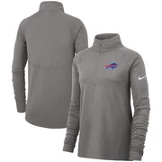 Add Buffalo Bills Nike Women's Performance Half-Zip Core Jacket - Heathered Gray To Your NFL Collection