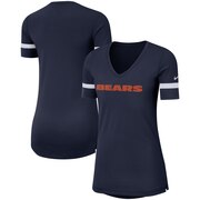 Add Chicago Bears Nike Women's Performance Fan V-Neck T-Shirt - Navy/White To Your NFL Collection