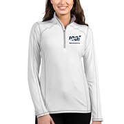 Add Seattle Seahawks Antigua Women's NFL 100 Tempo Half-Zip Pullover Jacket - White/Silver To Your NFL Collection