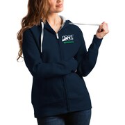 Add Seattle Seahawks Antigua Women's NFL 100 Victory Full-Zip Hoodie - Navy To Your NFL Collection