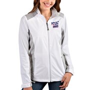 Add New York Giants Antigua Women's NFL 100 Revolve Full-Zip Jacket - White/Heather Gray To Your NFL Collection