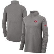 Add Tampa Bay Buccaneers Nike Women's Performance Half-Zip Core Jacket - Gray To Your NFL Collection
