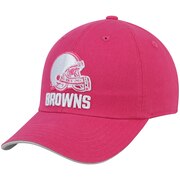 Add Cleveland Browns Girls Youth Team Slouch Adjustable Hat - Pink To Your NFL Collection