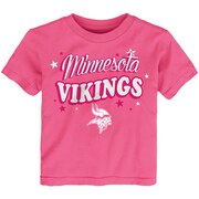 Add Minnesota Vikings Girls Infant My Team T-Shirt - Pink To Your NFL Collection