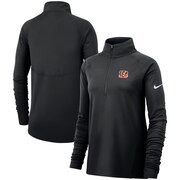 Order Cincinnati Bengals Nike Women's Performance Half-Zip Core Jacket - Black at low prices.